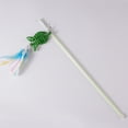 thumbnail image 4 of Cat Teaser Wand Rattan Fish Shape Cat Play Toy Kitten Toy for Kitten, 4 of 10