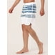 thumbnail image 2 of INSPIRE CHIC Pantalones cortos de plaa rayas pahombre Pantalones cortos de surf con cordón de natación en bloque de color Blanco azul 32, 2 of 6