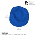 thumbnail image 3 of SoftScape Classic 22" Toddler Bean Bag - Blue, 3 of 5