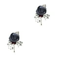thumbnail image 2 of Redempat Versatile Wedding Brooch Add Classy And Sophisticated Touch To Any Look Modern Minimalist Brooch Pin dark grey 2Set, 2 of 6