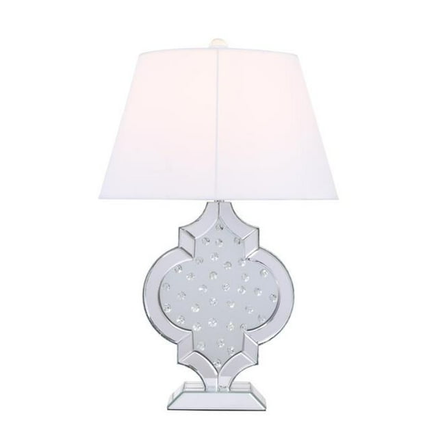 Elegant Decor ML9335 Sparkle 1 Light Clear Crystal Table Lamp