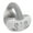 White Grey, variant on Rupoun Clip On Bluetooth Headphones Bone Conduction Wireless Earbuds for Sports Workout, Pure Black