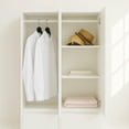 thumbnail image 6 of Miekor Furniture Elise Modular Wood Closet System with Mirror in White MK4237, 6 of 12