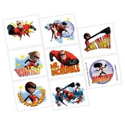 Incredibles 2 Party Supplies Tattoos