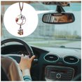 thumbnail image 4 of Inteprter Decoración colgante portátil elegante cristales colgantes de piedra ventana puerta Auto adornos relajación decoración Accesorios Decoración del hogar Redondo Inteprter HA047835-01, 4 of 6