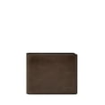 thumbnail image 1 of Billetera Fossil Derrick Bifold Flip ID para hombre, caqui oscuro, 1 of 4