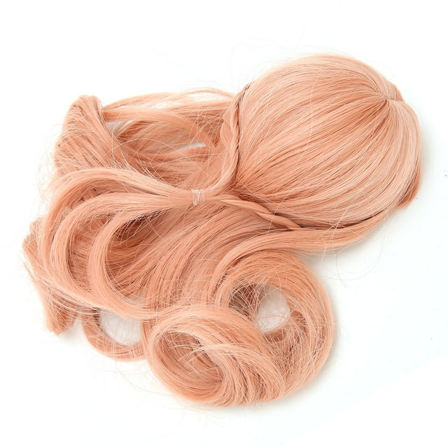 Cheveux de Poupée, Cheveux de Poupée BJD Longs Vagues Profondes Cheveux Bouclés Remplacement pour Poupées BJD