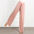 thumbnail image 4 of Zuesphe Lounge Pants Women Tall Wide Leg Capri Pants for Women Petite Womens Petite Wide Leg Lounge Pants Cargo Pants Women, 4 of 4