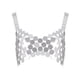 thumbnail image 2 of Crop Top de lentejuelas brillantes Hugo para danza del vientre, 2 of 10