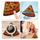 thumbnail image 1 of Pizza Impresión Color Silicona Push Bubble Stress Reliever Artesanía Fingertip Toys JShteea libre de BPA, 1 of 9