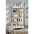 thumbnail image 3 of Signature Design by Ashley Realyn 4 Shelf Bookcase in Antique White and Brown, 3 of 4