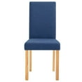 thumbnail image 6 of vidaXL Dining Chairs Side Chair with Solid Wood Legs for Home Kitchen Fabric, 6 of 154