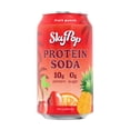 thumbnail image 2 of (12 pack) SkyPop Protein Soda Fruit Punch, 10g Protein, 12 fl oz, 2 of 8