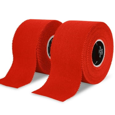 Meister Elite Athletic Tape - 1.5in x 10yd - Red - 2 Rolls