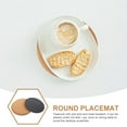 thumbnail image 5 of Hongchegh cork plant mats 5Pcs Versatile Round Flower Cork Mats Flowerpot Cork Pads Round Cork Plant Coasters, 5 of 10