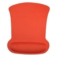 thumbnail image 3 of Naierhg Anti-slip Soft Sponge Gaming Mouse Pad Mat with Wrist Rest Orange, 3 of 8