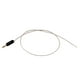 thumbnail image 5 of Cable pastilla piezoeléctrico duradero superdelgado debajo del sillín para guitarra negro y plateado, 5 of 7