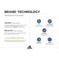 thumbnail image 3 of Guante adidas Winter Performance Edge 2.0 Heather Gray M/L, 3 of 4