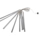thumbnail image 3 of Juego De 8 Luces De Tubo De Lluvia De Meteoritos De 30 Cm, 192 LED Brillantes, Lámparas De Cadena Que Caen, Decoración, Color, 3 of 7