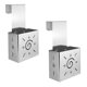 thumbnail image 1 of Limpiador de tanque de inodoro Caddy Chanvoo 304 de acero inoxidable x2, 1 of 5