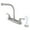 Brushed Nickel, variant on Kingston Brass KB751 Magellan 8-Inch Centerset Kitchen Faucet, Polished Chrome