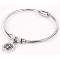 thumbnail image 2 of Stainless Steel Tree of Life Charm Bangle Bracelet Cocktail Party Anniversary, 2 of 3