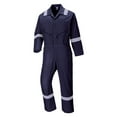 thumbnail image 3 of Portwest C814 Iona Lightweight Reflective Cotton Coverall Khaki, 5X-Large, 3 of 5
