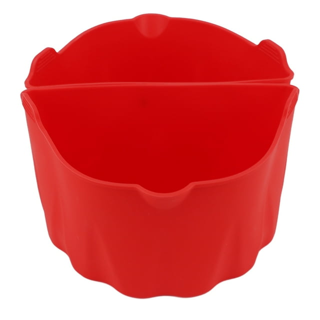 2Pcs Slow Cooker Divider Liner, Silicone Cook Pot for Home Restaurant Protects Bottom Extends Lifespan Cook 2 Dishes in 1 Pot