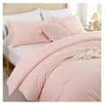 thumbnail image 4 of TiaGOC California King Comforter Set Blush, 3pcs (1 Boho Light Cal King Comforter & 2 Pillowcases), All Season Bedding Bedspread Blanket Quilts, 4 of 9