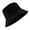 Black, variant on Corduroy Bucket Hat Solid Color Unisex Trendy Soft Lightweight Outdoor-Coffee