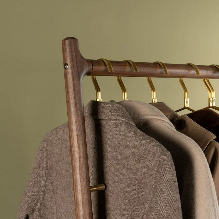 Adult 42cm Gold Matt Metal Coat Suit Clips Clothes Hangers Storage 10/30PACK