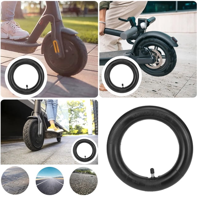 Thickened Inner Tube Scooter Inner Tube 8.5 Inch Scooter Tyres 8 1/2 X 2 Replacement Tyres Double Strength Tube For Xiaomi 1S / / M365 Stow A Bike Rear Bike Rack for Tire Bike Wireless Cycle Computer