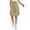 05# Khaki, variant on HKYNLAG Women's Bermuda Short Casual Multi-Pockets Bermuda Cargo Shorts Solid Classic Knee Length Summer Hiking Shorts Khaki S