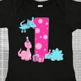 thumbnail image 4 of Inktastic Dinosaur Party-first Birthday Girls Baby Bodysuit, 4 of 5