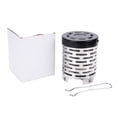 thumbnail image 1 of Sonducket Estufas calefactoras, cubierta de calefacción, tapa de horno de acero inoxidable, portátil, para invierno, exteriores, Camping, senderismo, Kits de desorden para acampar Sonducket OD028940-01, 1 of 6