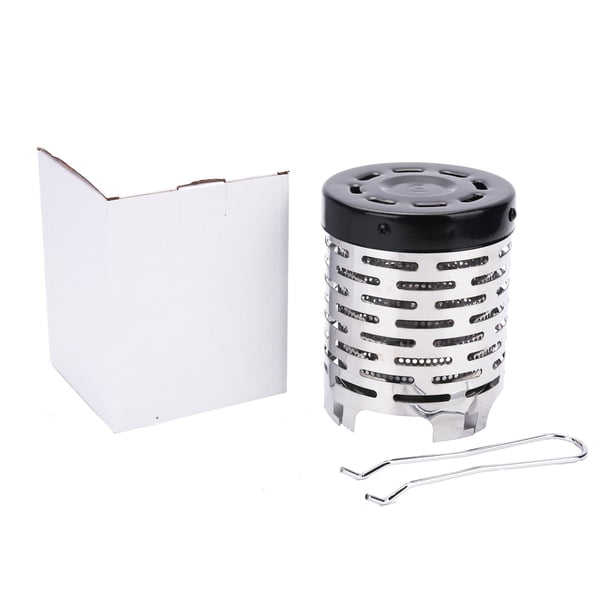 Soidarity Calentador de estufas tapa de calefacción portátil de invierno al aire libre senderismo viaje escalada montañismo pesca quemador Accesorios Kits de desorden para acampar Soidarity OD028940-01