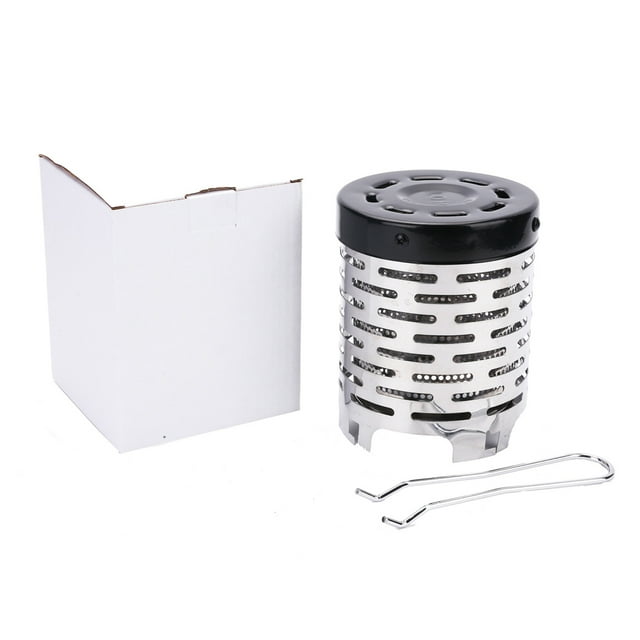 Sonducket Estufas calefactoras, cubierta de calefacción, tapa de horno de acero inoxidable, portátil, para invierno, exteriores, Camping, senderismo, Kits de desorden para acampar Sonducket OD028940-01
