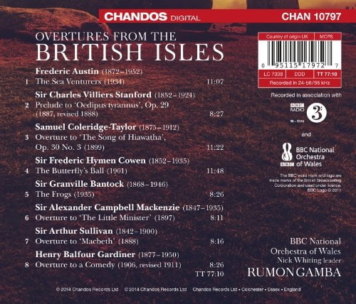 Overtures from the British Isles 
