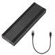 thumbnail image 1 of FLhrweasw Caja disco duro M2 SSD (tecla B -5 Gbps + C-A negro), 1 of 9