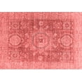 thumbnail image 1 of Ahgly Company Indoor Rectangle Abstract Red Modern Area Rugs, 5' x 7', 1 of 4