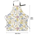thumbnail image 5 of Picia Wildflower Honeybee Waterproof Apron for Unisex Adult - Adjustable Bib Apron with Pockets, Ideal for Cooking, Gardening, Painting, and Household Chores, 5 of 9