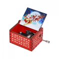 thumbnail image 1 of Bunblic Merry Christmas Music Box Hand Crank Compact Fun Desk Decorative Collection Christmas Decoration Musical Box for Party Office Style G, 1 of 8
