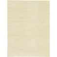 thumbnail image 1 of Unique Loom Solo Solid Shag Collection Area Modern Plush Rug Lush & Soft, 8' 0 x 11' 0 Rectangular, Ivory, 1 of 5