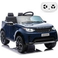 thumbnail image 1 of Ourlova 12V Kids Electric Ride-On Car, Licensed Land Rover, Dual Motors, 3 Speeds, 4.5Ah Battery, Parental Control - Deep Blue, 1 of 8