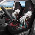 thumbnail image 3 of Uourmeti Car Seat Covers Full Set Easy to Install Protection Car Decoration Full Set Polyester Breathable Interior Accessories, Octopus Space Print, 3 of 10