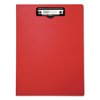 Mobile OPS Portfolio Clipboard with Low-Profile Clip, 1/2" Capacity, 8 1/2 x 11, Red