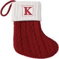thumbnail image 4 of Hvmvliv 26 Alphabet Christmas Stockings Letter Xmas Stocking Embroidery Soft Knitted Stocking Christmas Ornament for Holiday K, 4 of 6