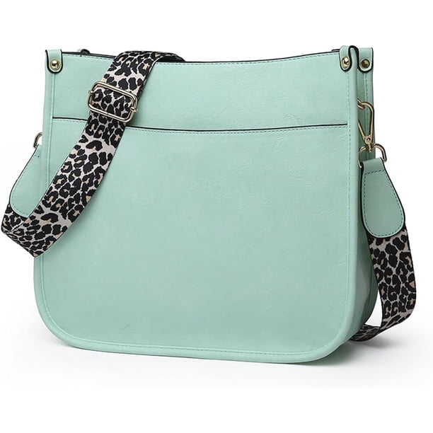 LHSHID Crossbody Bags for Women Leather Hobo Shoulder Bag Tote Purses Handbag Satchel Bag
