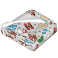 thumbnail image 2 of Salouo Christmas Hohoho 1 Print Bed Blankets,Flannel Blanket Comfortable Air Conditioning Blanket Lightweight Blanket for Sofa Bed Travel & Couch -40"x30", 2 of 8