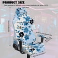 thumbnail image 7 of Pzuqiu Dragonfly Flower 4Pcs Game Chair Seat Covers Easy to Install Racing Computer Chair Slipcover Set Office Chairs Protector for Home Decor, Shop, Living Room, Office, 7 of 7